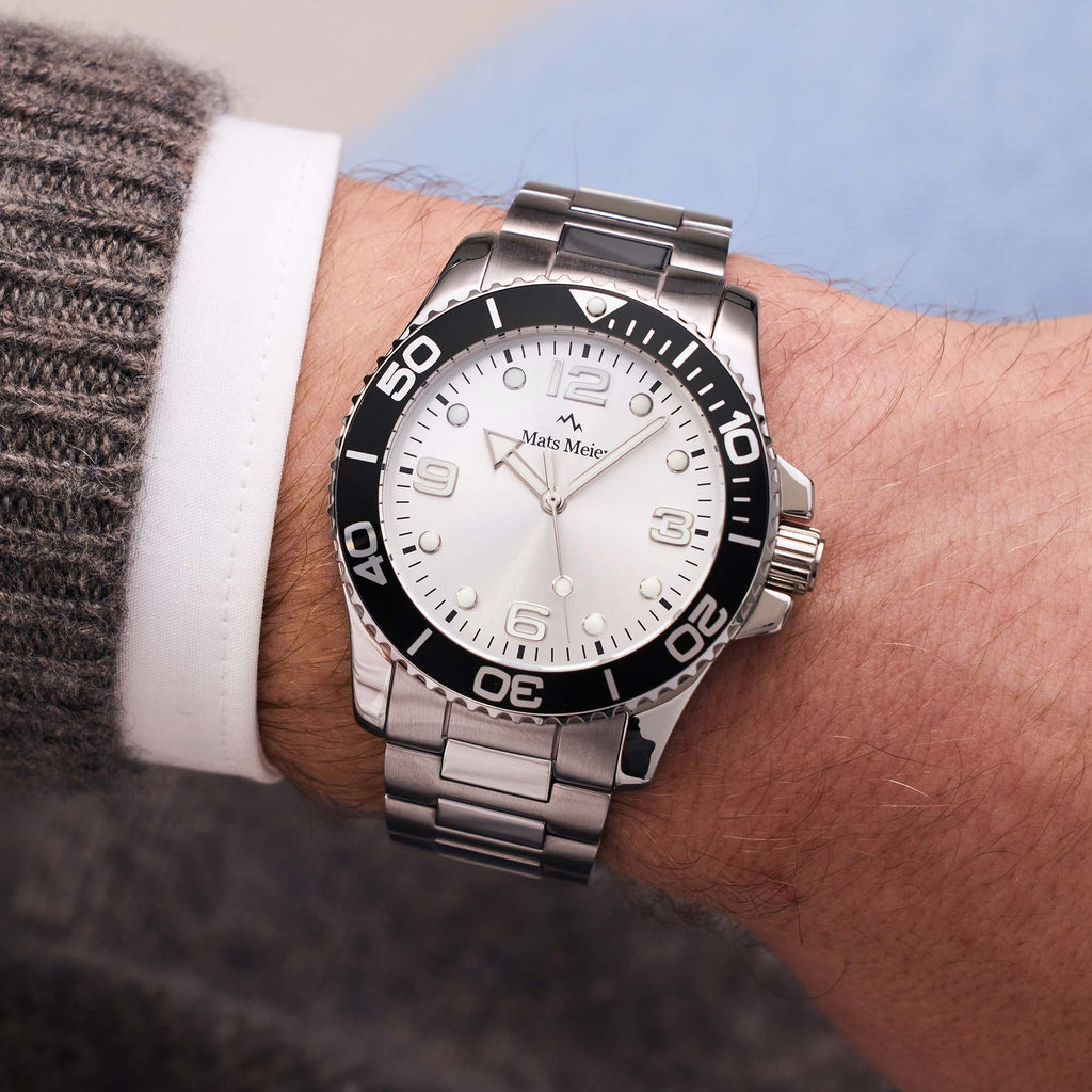 Ponte Dei Salti men's watch silver coloured