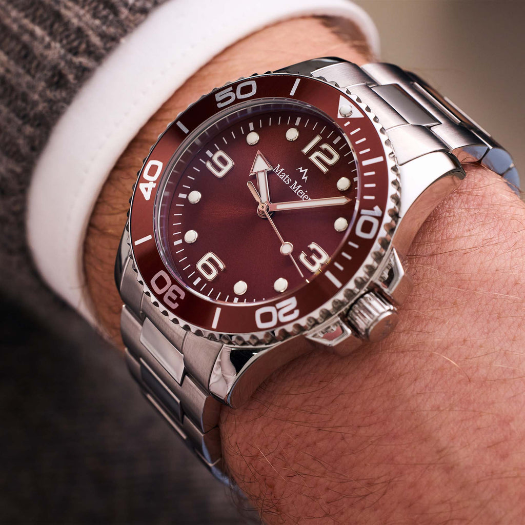 Ponte Dei Salti men's watch silver coloured