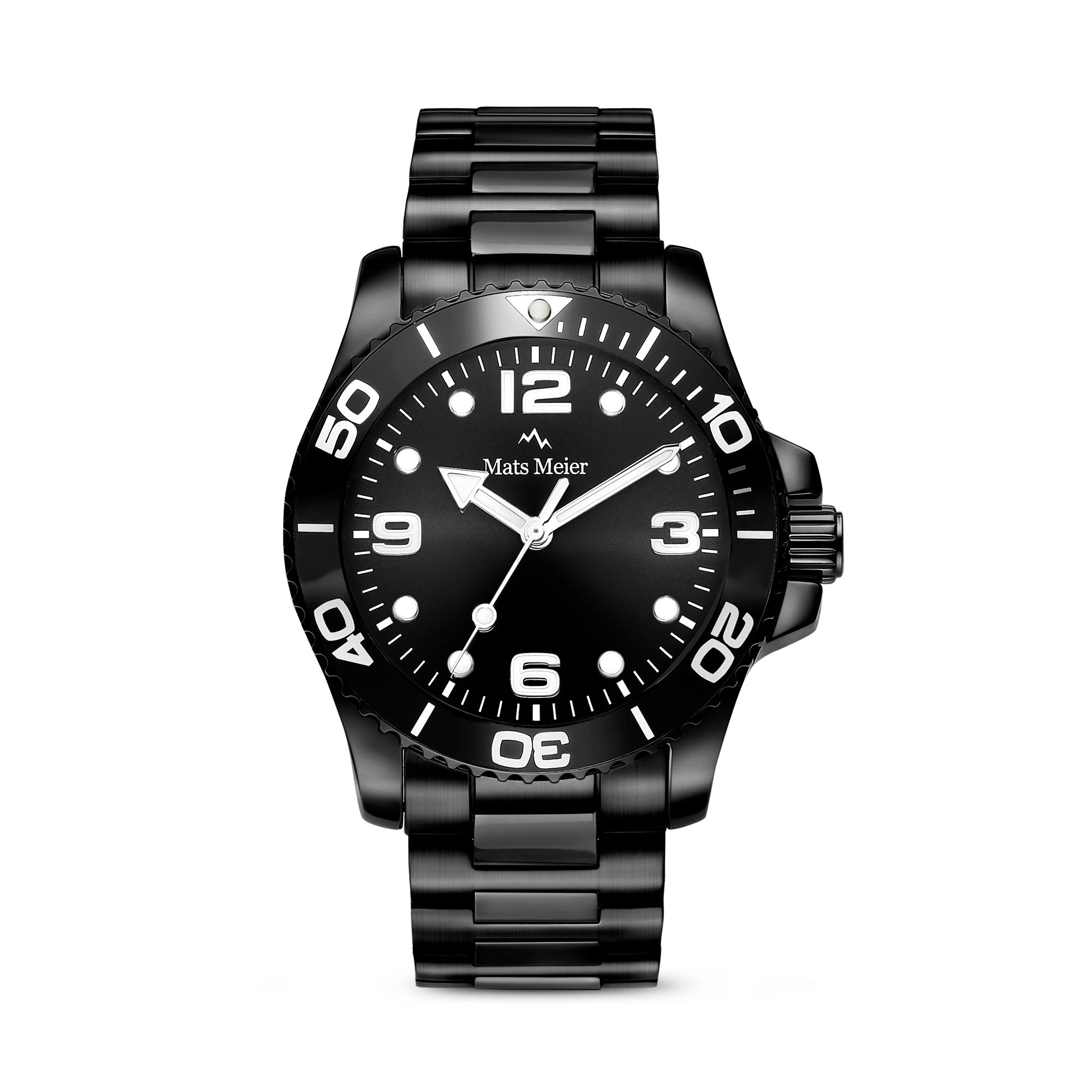 Ponte Dei Salti men's watch black