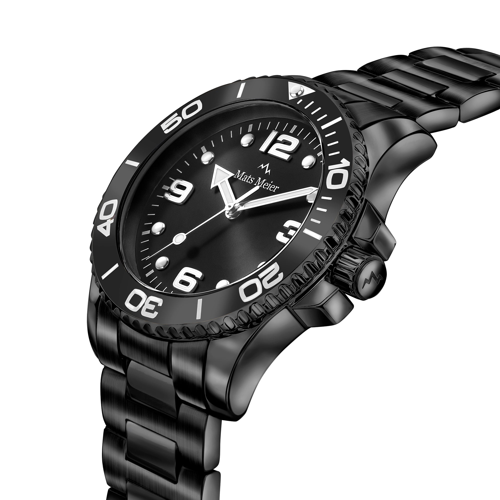 Ponte Dei Salti men's watch black