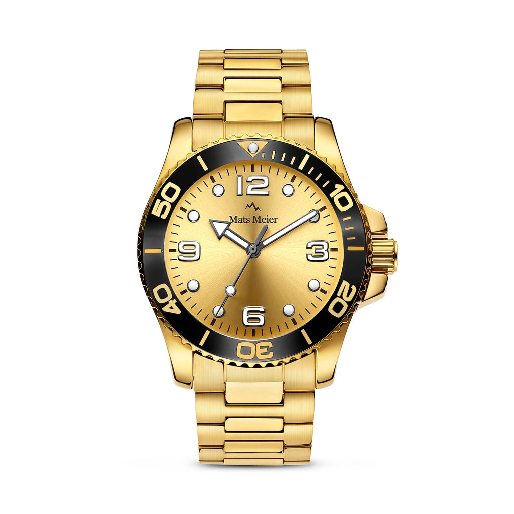 Ponte Dei Salti men's watch gold coloured