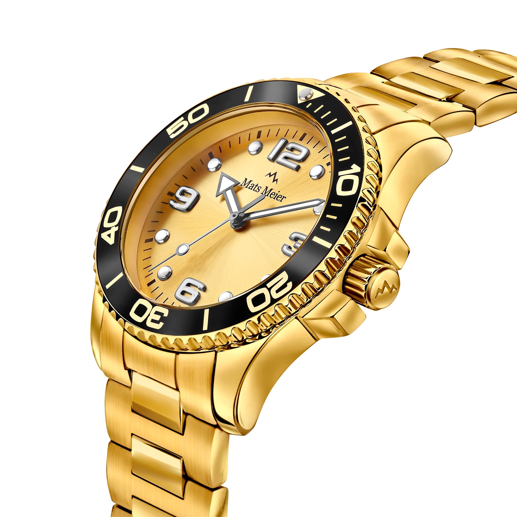 Ponte Dei Salti men's watch gold coloured