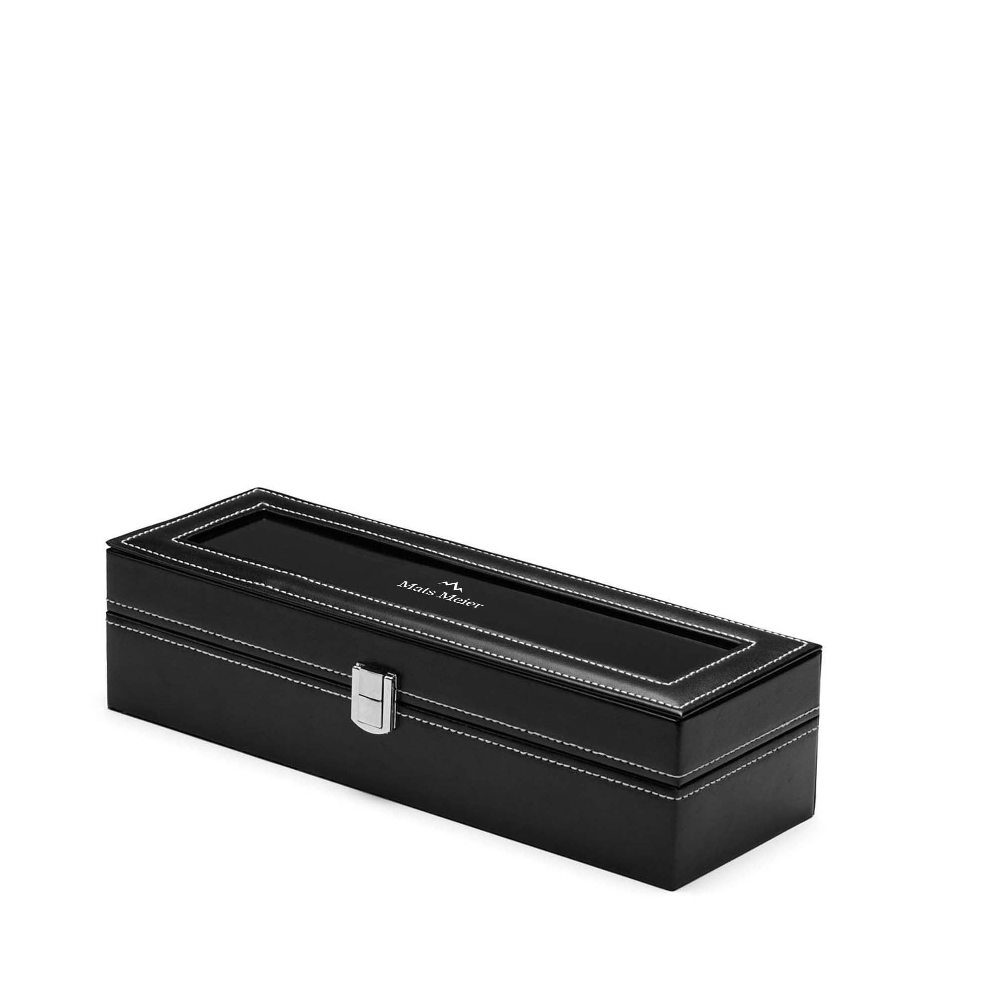 Mont Fort watch box black - 6 watches
