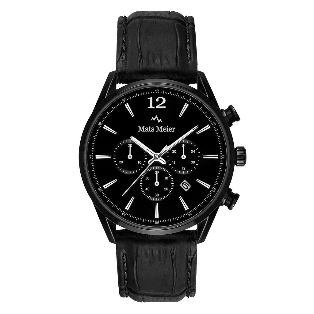 Grand Cornier chronograph mens watch matte black