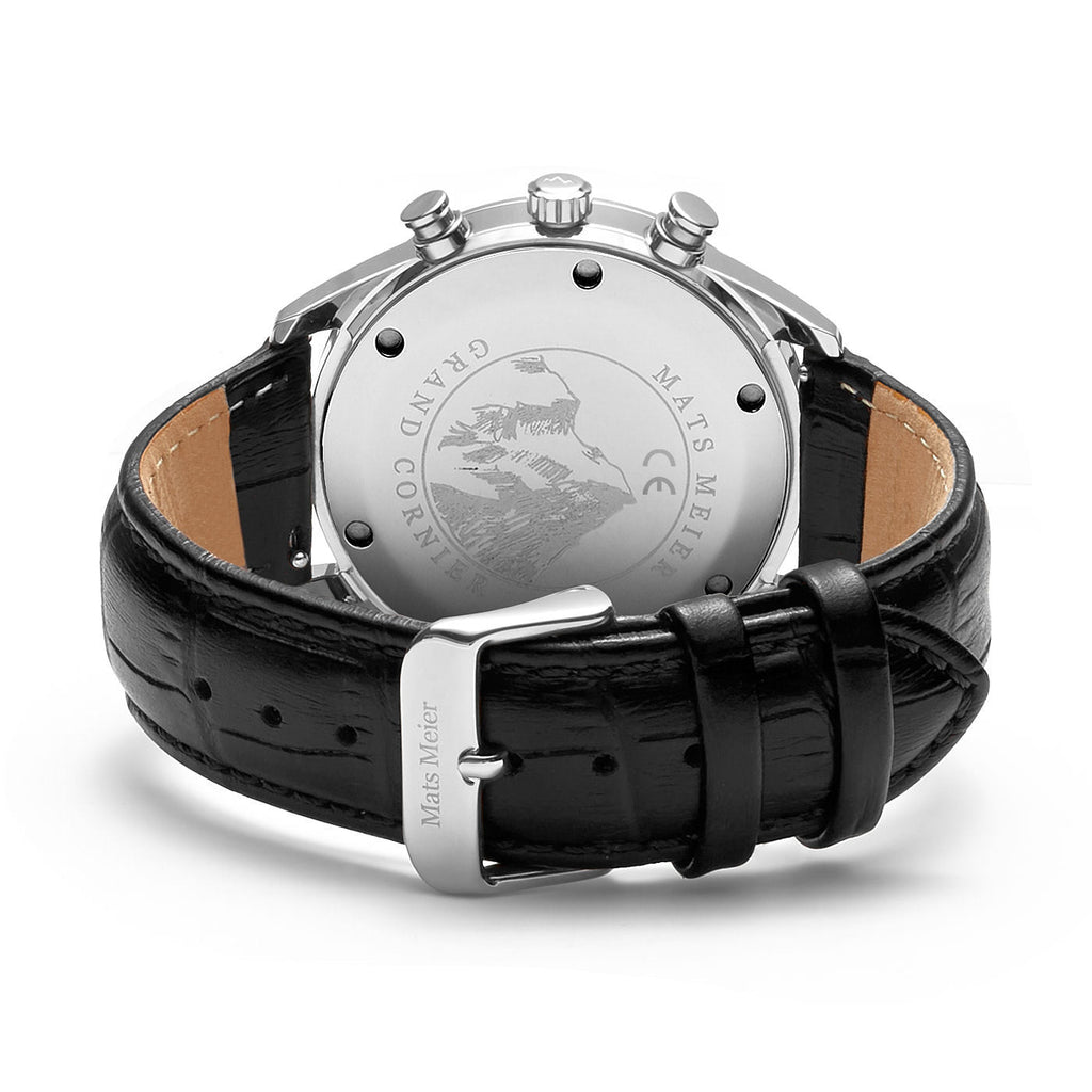 Grand Cornier chronograph mens watch black / black