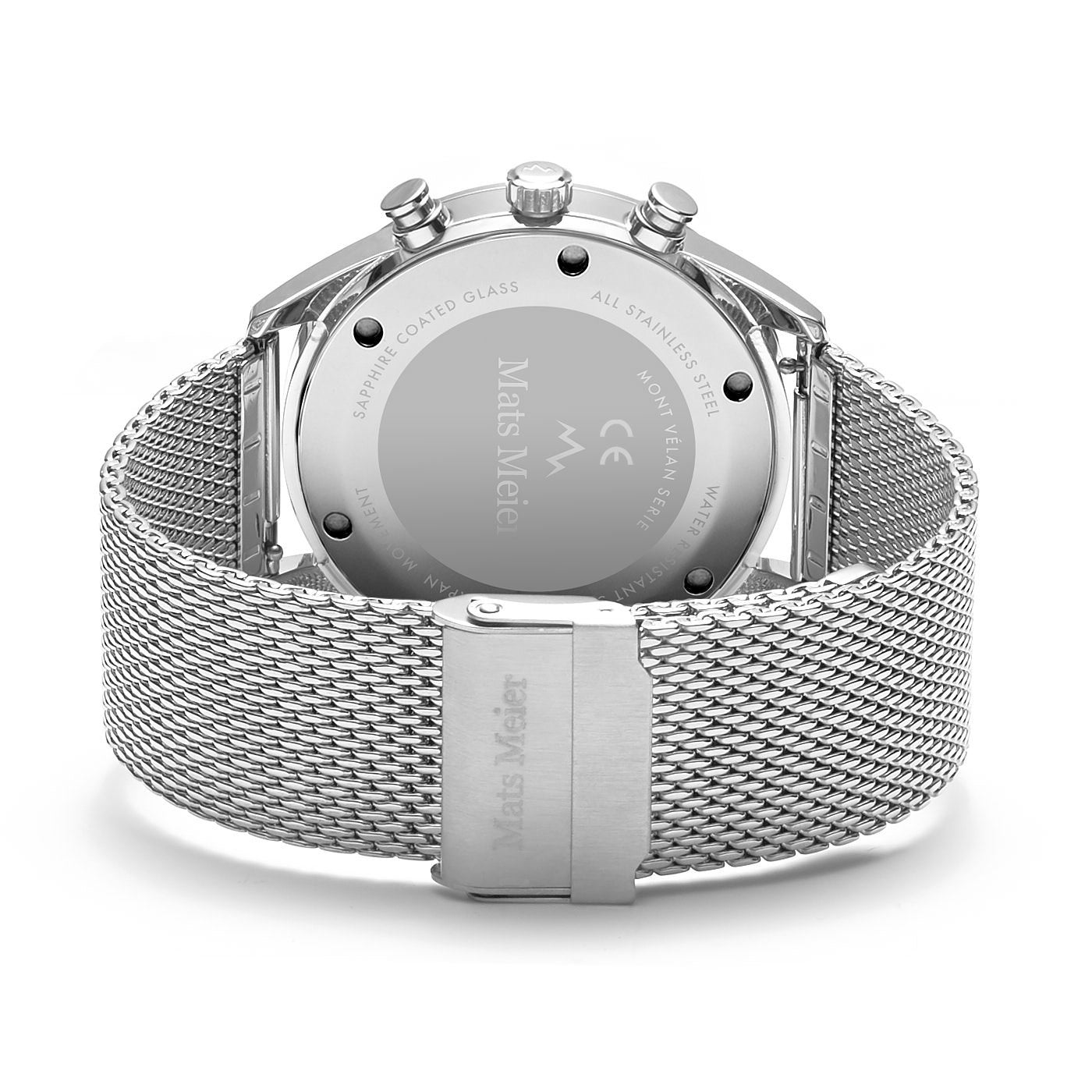 Grand Cornier chronograph grey / silver colored