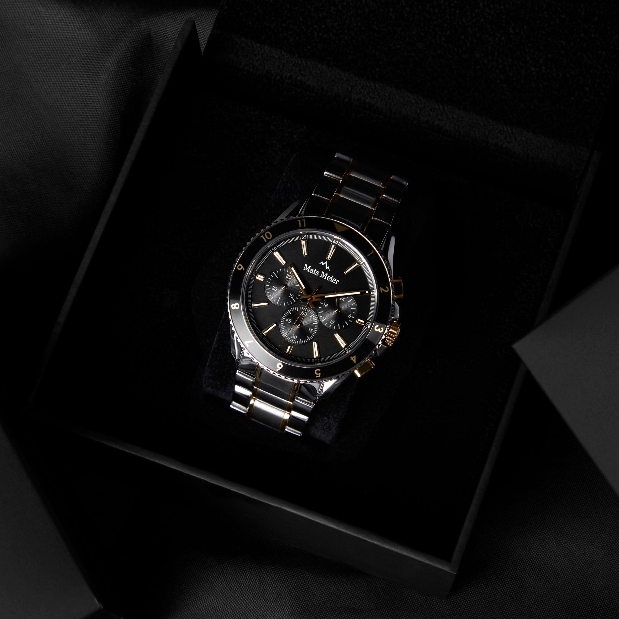 Ponte Dei Salti Chronohraph Mens Watch Silver / Black