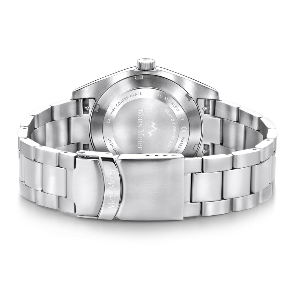 Grand Cornier mens watch silver coloured