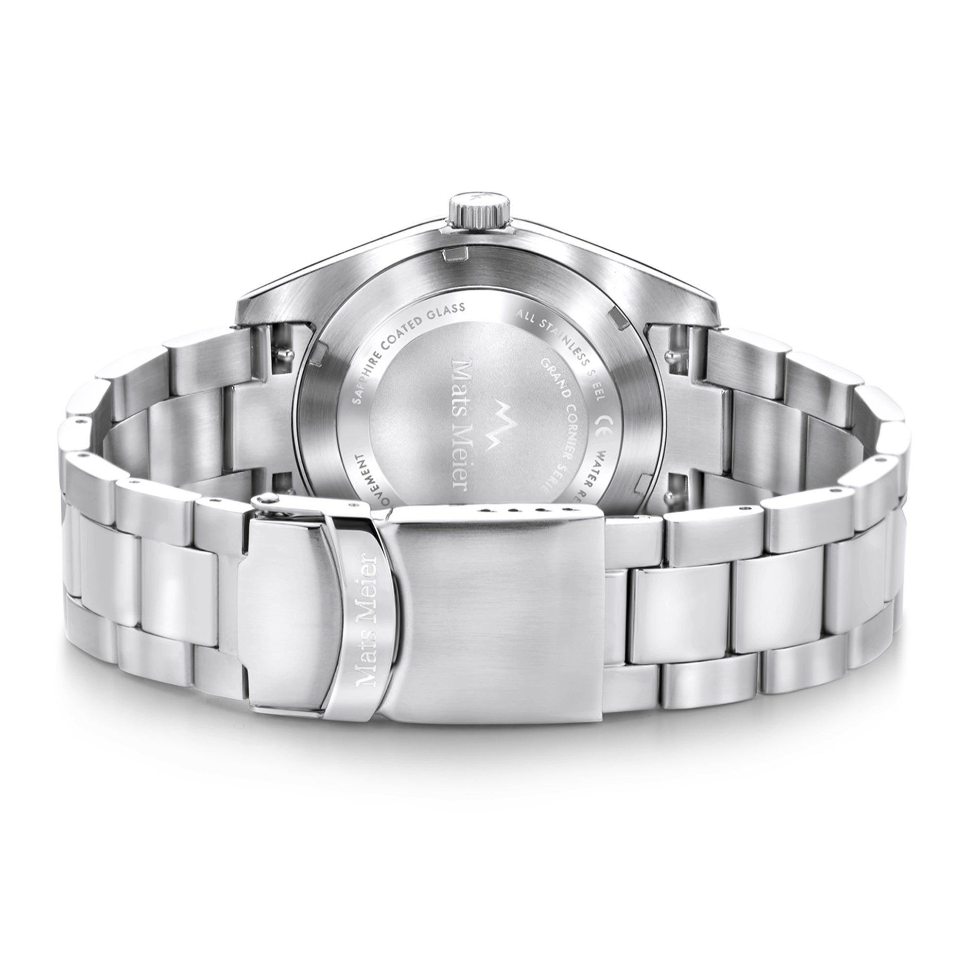 Grand Cornier mens watch silver coloured