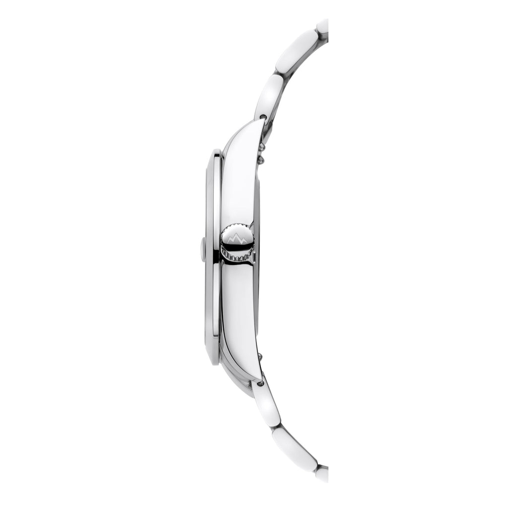 Grand Cornier mens watch silver coloured and black