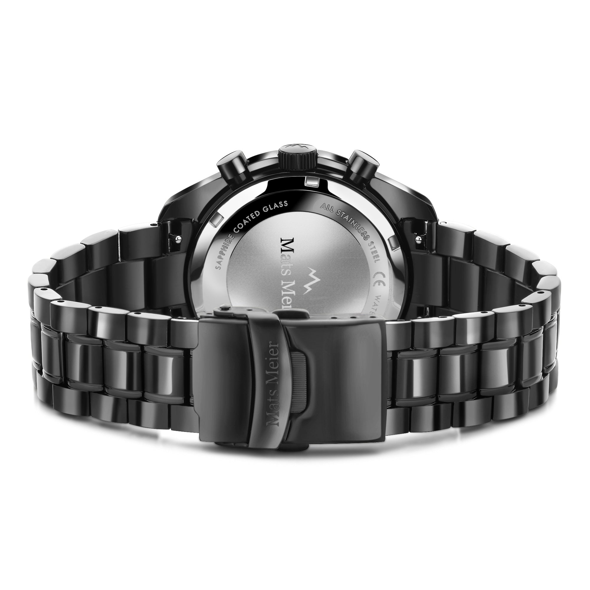Arosa Racing chronograph mens watch black